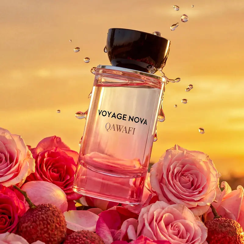 Voyage Nova | Rosey Fruity Floral | Extrait De Parfum 50ml/100ml | Long Lasting Luxury Fragrance | Daily women's perfume rose vibrant for women Summervibes Alluring