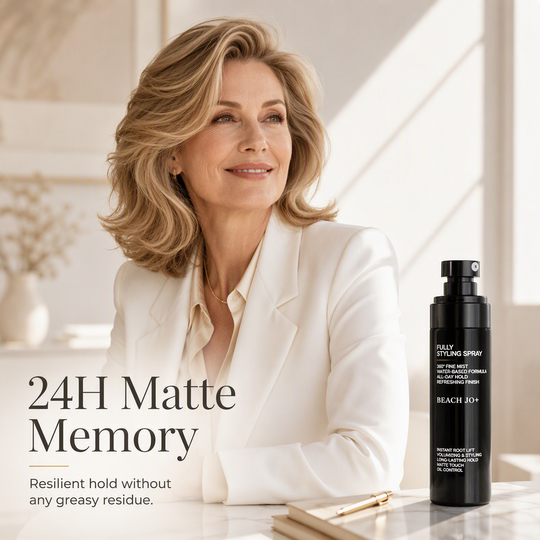 💨50% OFF NOW! Fluffy Hair Shaping Spray‑Lightweight Volumizing Mist, All‑Day Strong Hold Humidity‑Resistant Peach Scent Hair Spray for Fine Flat Thin Hair