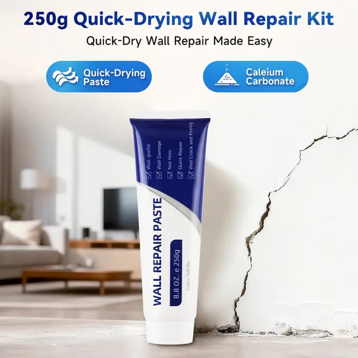 🔬 2026 Innovation | Wall Repair Paste | Fills Cracks & Holes in 1 Step 🏠【Flash Sale】