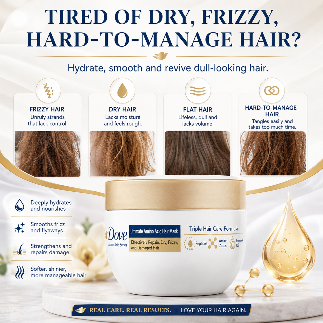 🥳2026 HOT SALE🥳💞Amino Acid Hydrating Hair Mask - Portable Travel Size