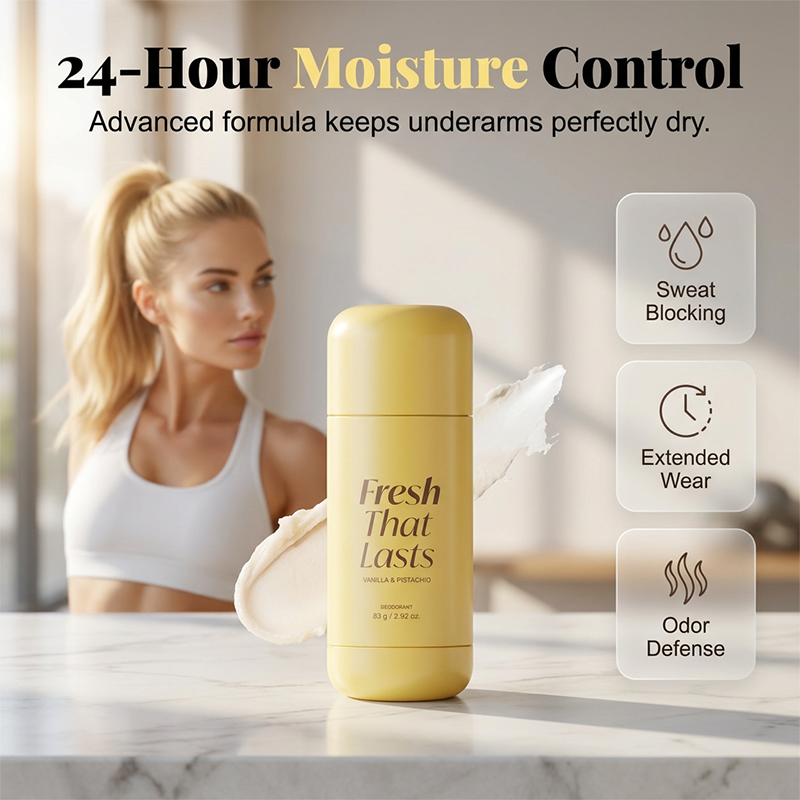 Vanilla & Pistachio Scented Deodorant