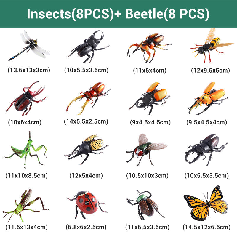 🐞 Insect & Animal Slot-Assembly Toys🎄🎁