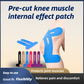 🎯 Pre-Cut Knee Kinesiology Tape: Easy Apply, Support & Pain Relief