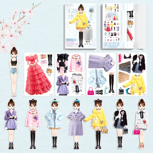 🎁Christmas Gift - 👧Magnetic Dress Up Baby