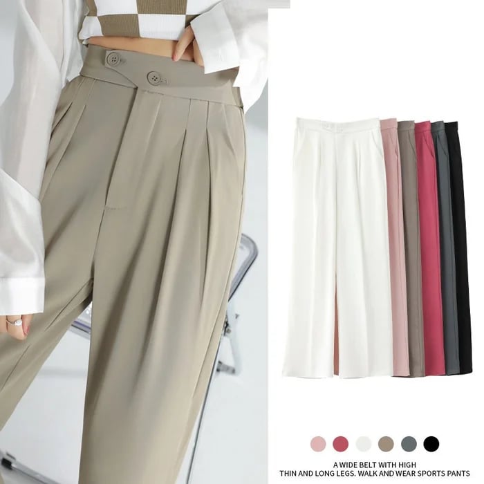 🔥HOT SALE 49% OFF- Woman's Casual Full-Length Loose Pants