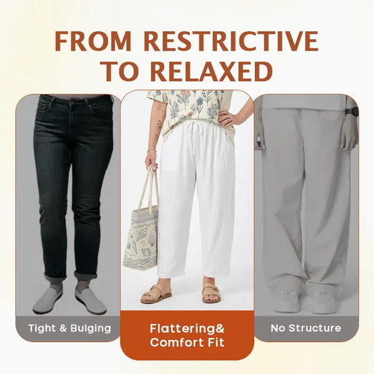 🌞Summer Hot Sale 50% OFF -👖Women's Linen Wide Leg Pants with Pockets