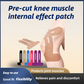🎯 Pre-Cut Knee Kinesiology Tape: Easy Apply, Support & Pain Relief