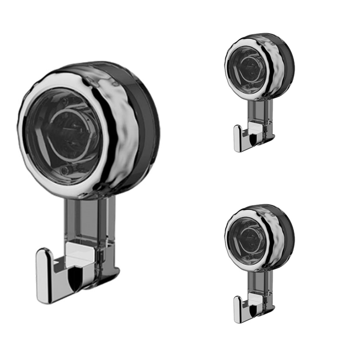 Punch-free Swivel Vacuum Type Suction Cup Hooks