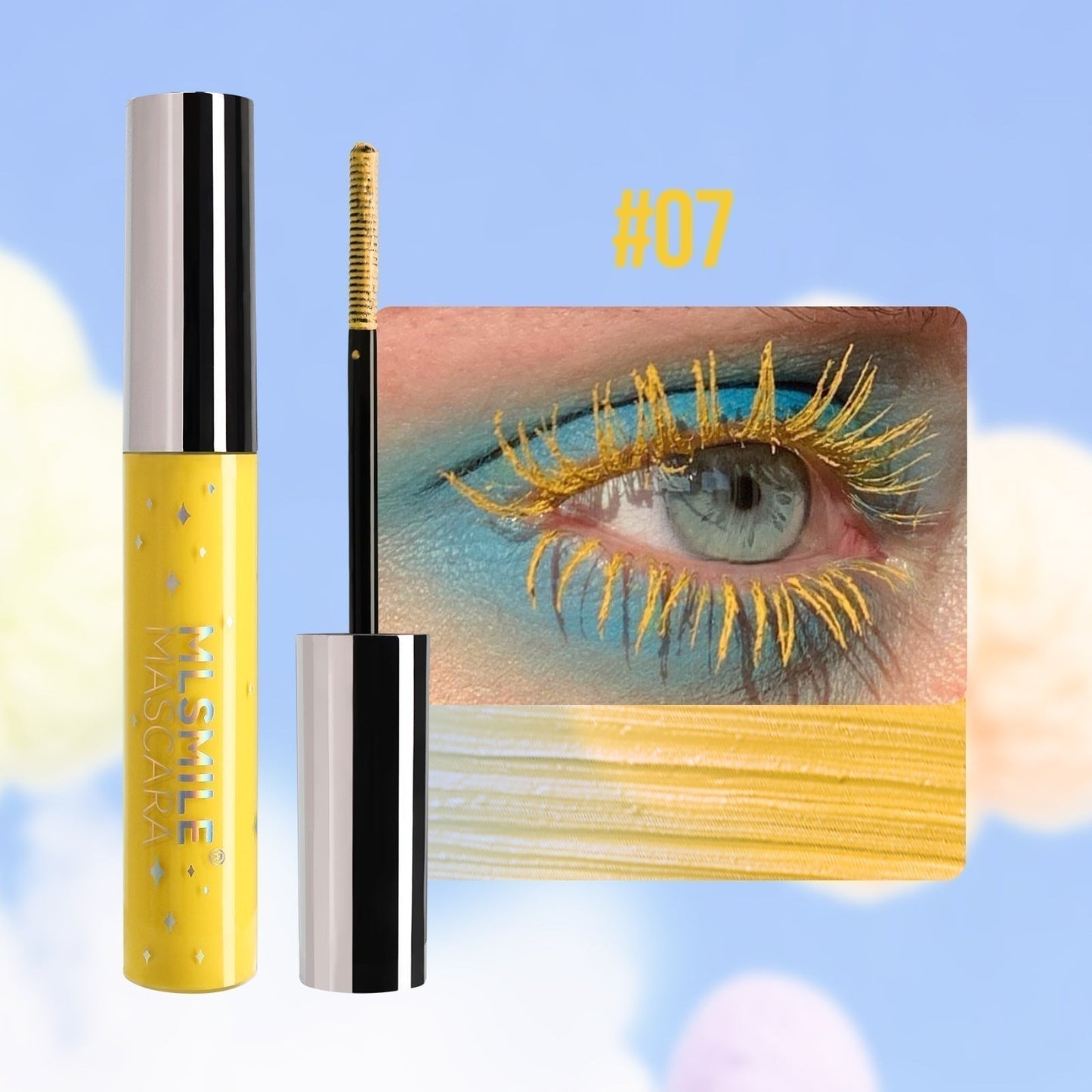 ✨Limited Sale 50% OFF✨Waterproof Diamond Glitter Mascara - Long-lasting Curl, Sparkling Shine, Create Captivating Eyes!