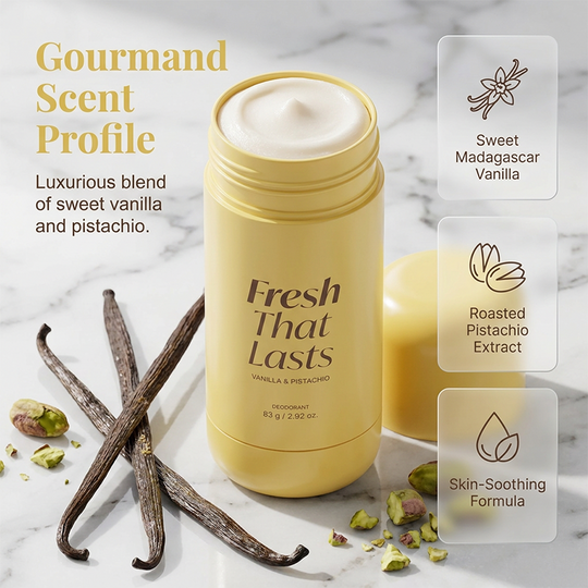 Vanilla & Pistachio Scented Deodorant