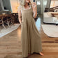 Plus Size Wide Leg Overalls Jumpsuit（Buy 2 Free Shipping）