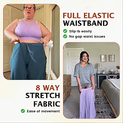 🌞Summer Hot Sale 50% OFF -👖Women's Linen Wide Leg Pants with Pockets