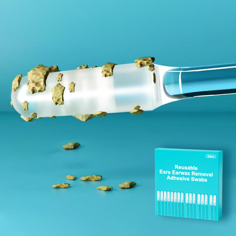 🔥Last day of sale 49% discount🔥👂Reusable adhesive swabs for removing earwax