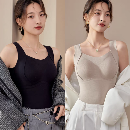 💃2024 New 50%OFF✨Thickened Warm Tank Top with Lined Bra