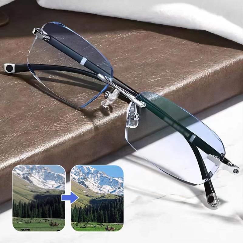 🔥New Sapphire High Hardness Anti-Blue Dual-Use Reading Glasses✨