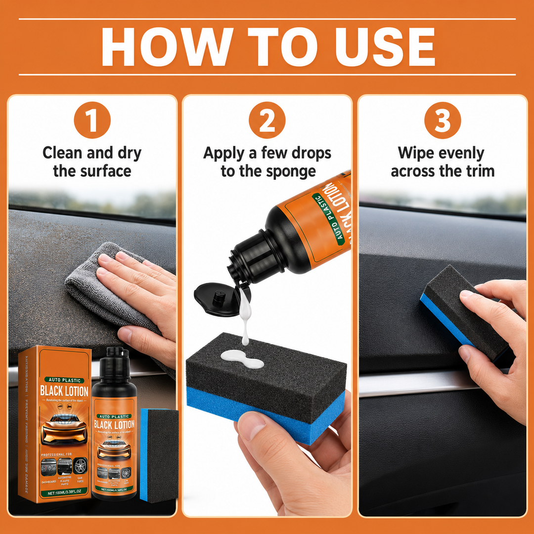 🎁2026 New Arrivals 50% OFF💥Auto Plastic Restorer Kit
