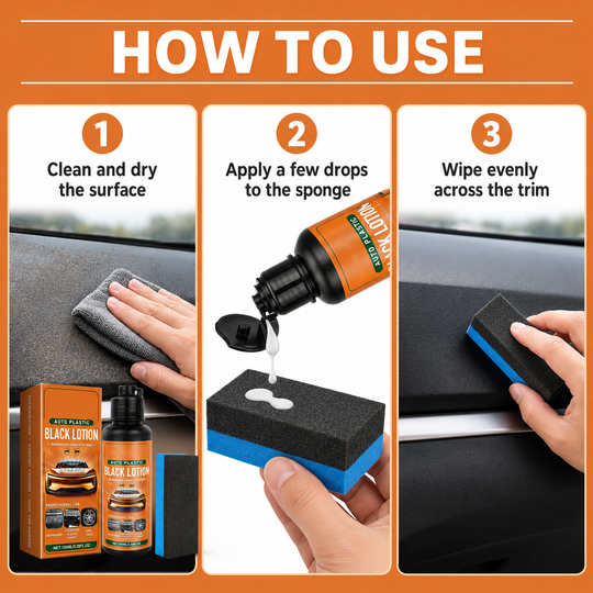 🎁2026 New Arrivals 50% OFF💥Auto Plastic Restorer Kit