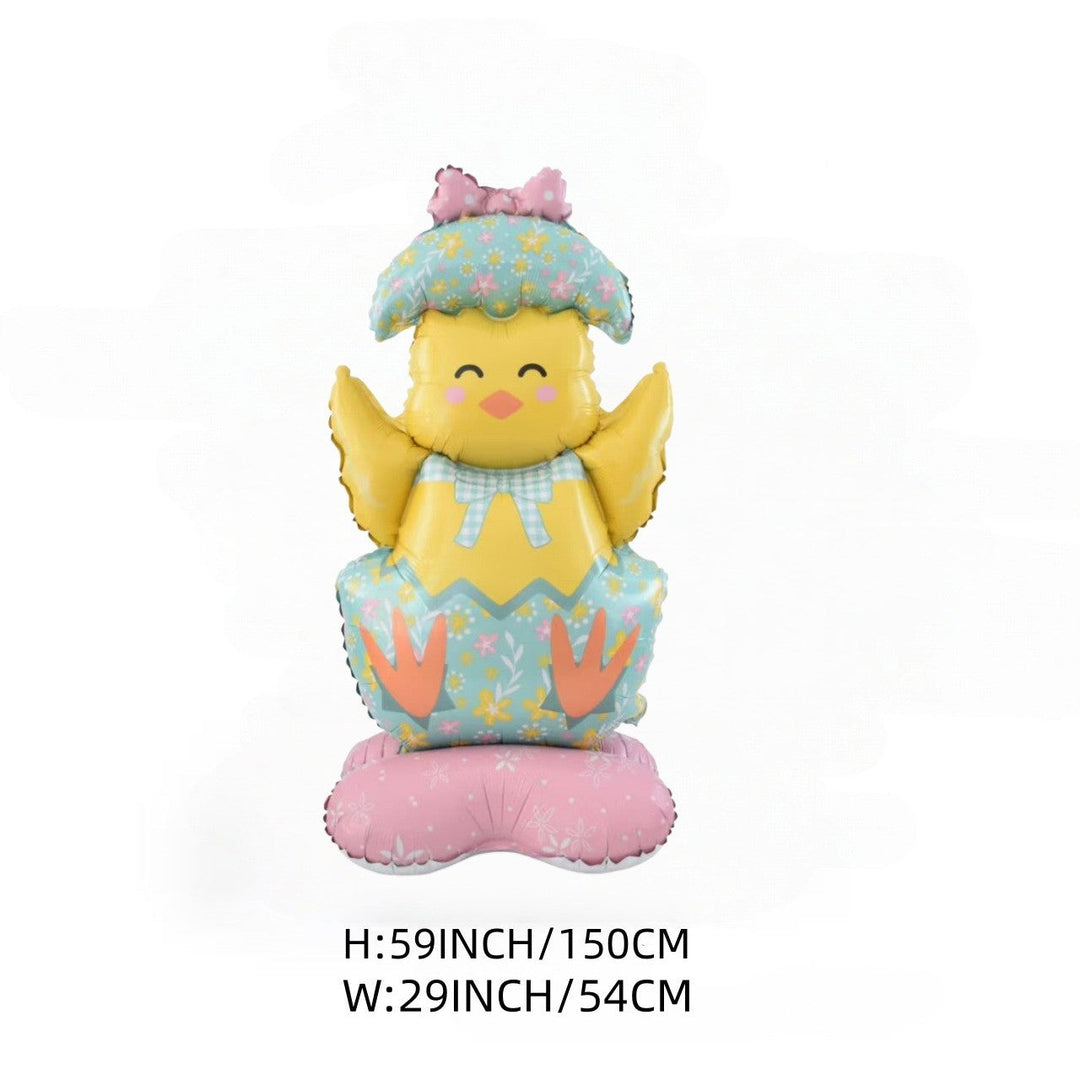 🎁EASTER SALE – £5.99!!🐰🎉Giant 3D Standing Bunny Balloon Self-Supporting Festive Cheer