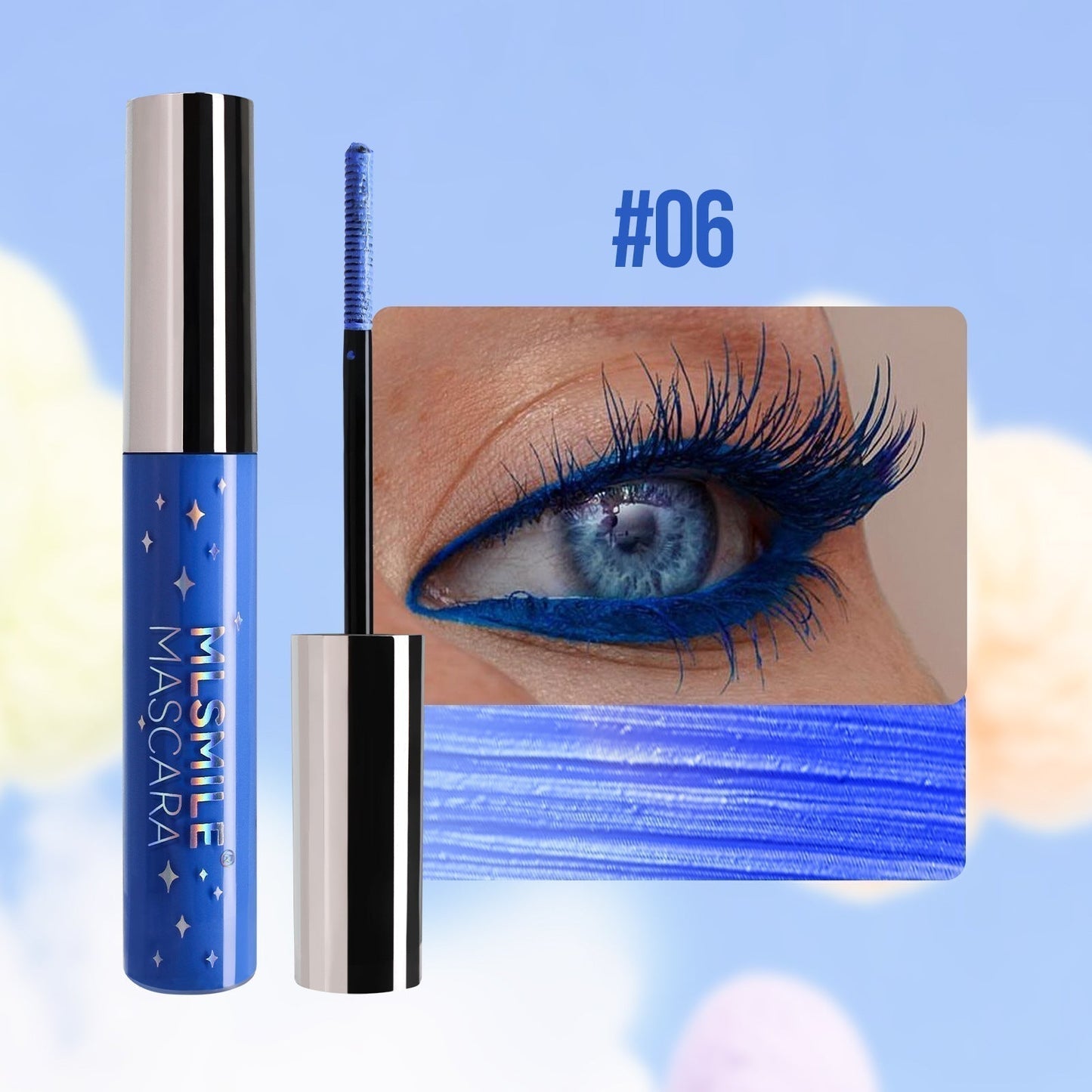 ✨Limited Sale 50% OFF✨Waterproof Diamond Glitter Mascara - Long-lasting Curl, Sparkling Shine, Create Captivating Eyes!