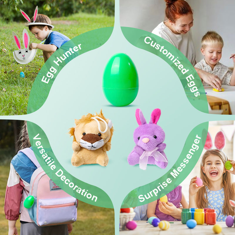 🐰Easter Hot Sale 40% OFF!🐣Pre-filled Easter Eggs with Stuffed Animal Toys