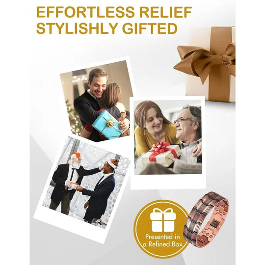 Copper magnetic bracelet——Relieve fatigue and promote blood circulation✨