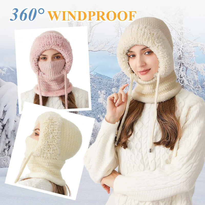 🏆Last Day-75% Off🔥Women's Outdoors Windproof Scarf Hat