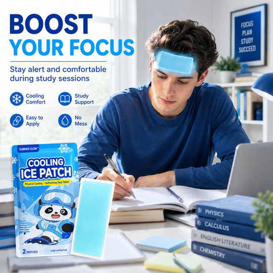 Gentle Skin-Friendly Instant Cooling Relief Patches