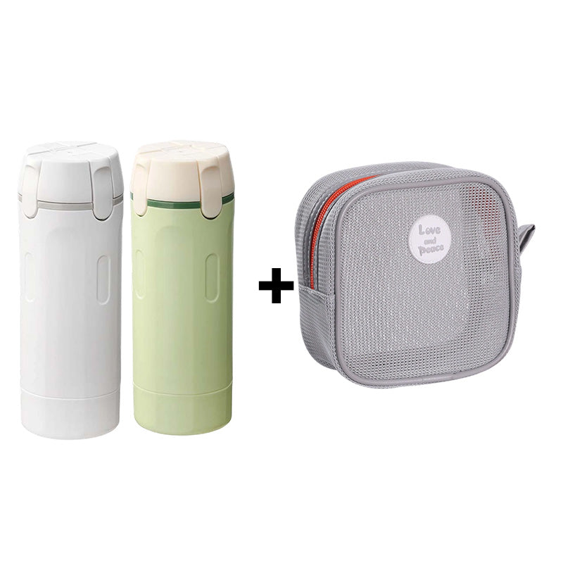 🧴 50% OFF NOW! 🎉 4-in-1 Travel Dispenser Bottles – Leak-Proof, Refillable & TSA Approved