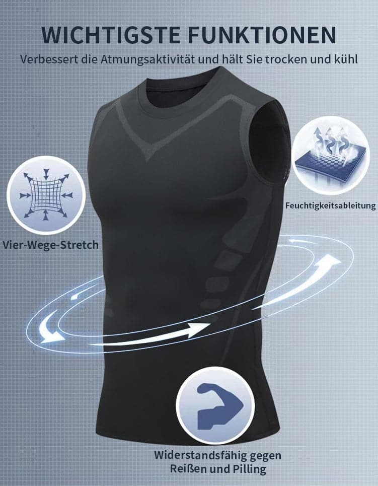 Hot sale 49% off🔥2025 New Version Ionic Shaping Sleeveless Shirt
