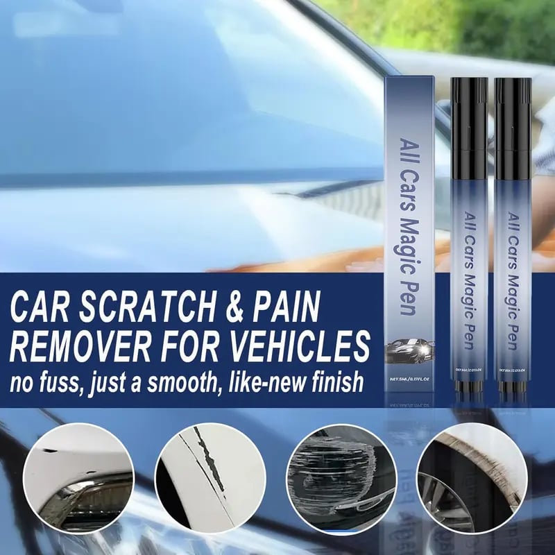 🚗✨ Car Scratch Repair Pen – One Stroke, One Fix🛠️✅