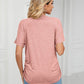 💕Hot Promotion- UP TO 58% OFF🌷V-Neck Solid Color Loose Ladies Tops