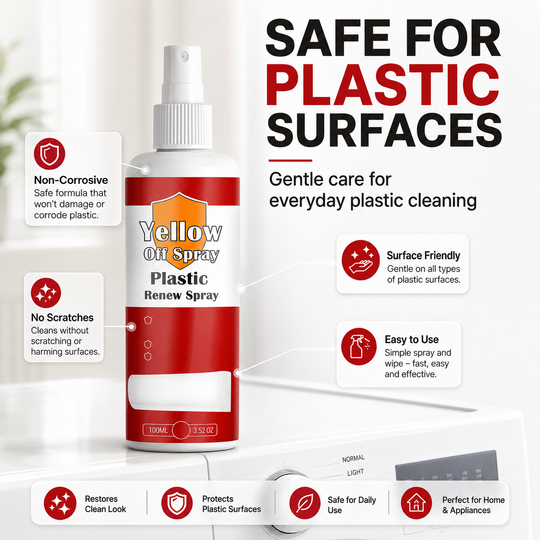 Plastic Renew Yellow-Off Spray Cleaner