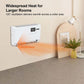 All-in-One Smart Wall Heater: 1500W Fast Heat, Oscillation, Timer & Safe for Home/Office