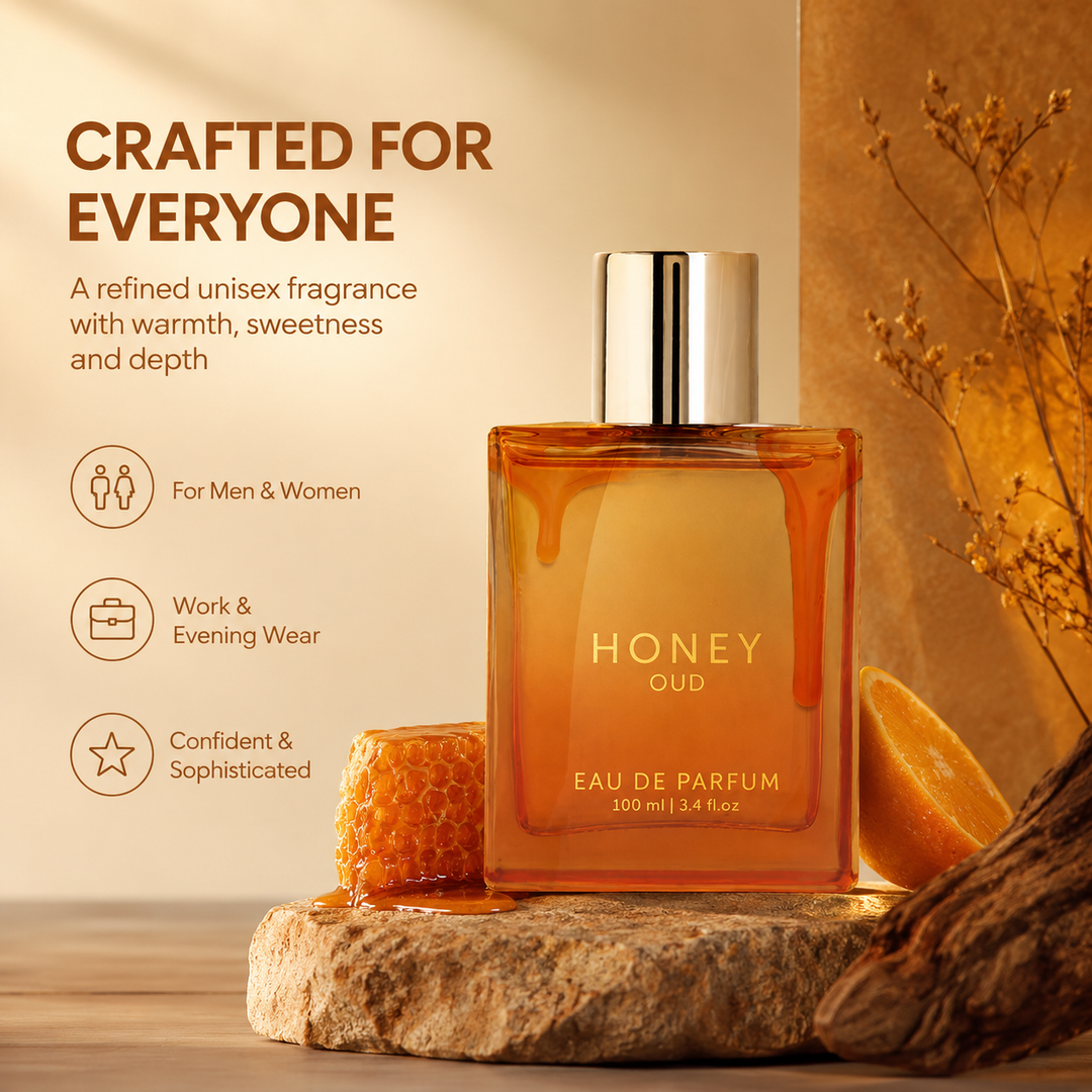 Honey Agarwood Light Perfume 100ml (3.4oz) - Focused on Enhancing Women's Charm