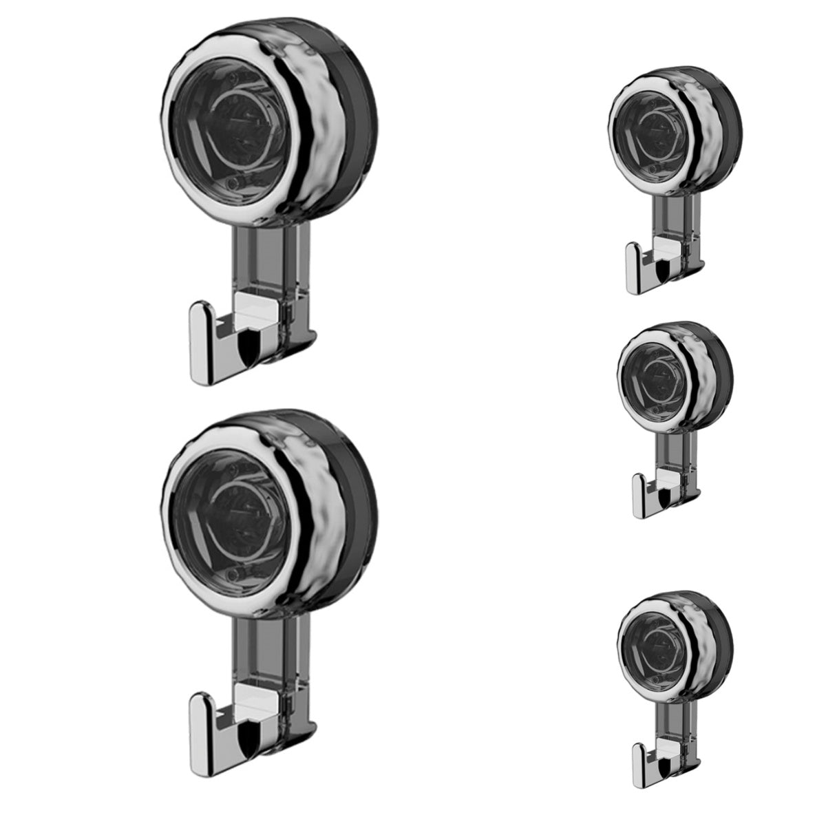Punch-free Swivel Vacuum Type Suction Cup Hooks