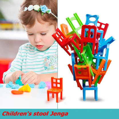 Christmas Hot Sale 48% OFF - Chairs Stacking Tower Balancing Game