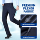 Breathable and comfortable men's stretch casual trousers