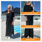 🏖️ SUMMER SPECIALS 💃 Women's Cold Shoulder Maxi Dress - Casual Style & Flowy Silhouette | Perfect for Garden Parties, Beach Days or Evening Walks | UK Sizes