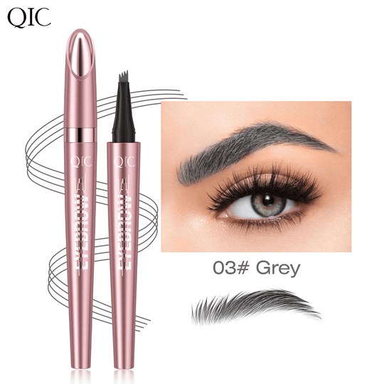💞50K+ SOLD!💥3D Microblading Eyebrow Pencil – 4-Prong Tip, Waterproof & Natural Hair-Like Strokes 🖌️