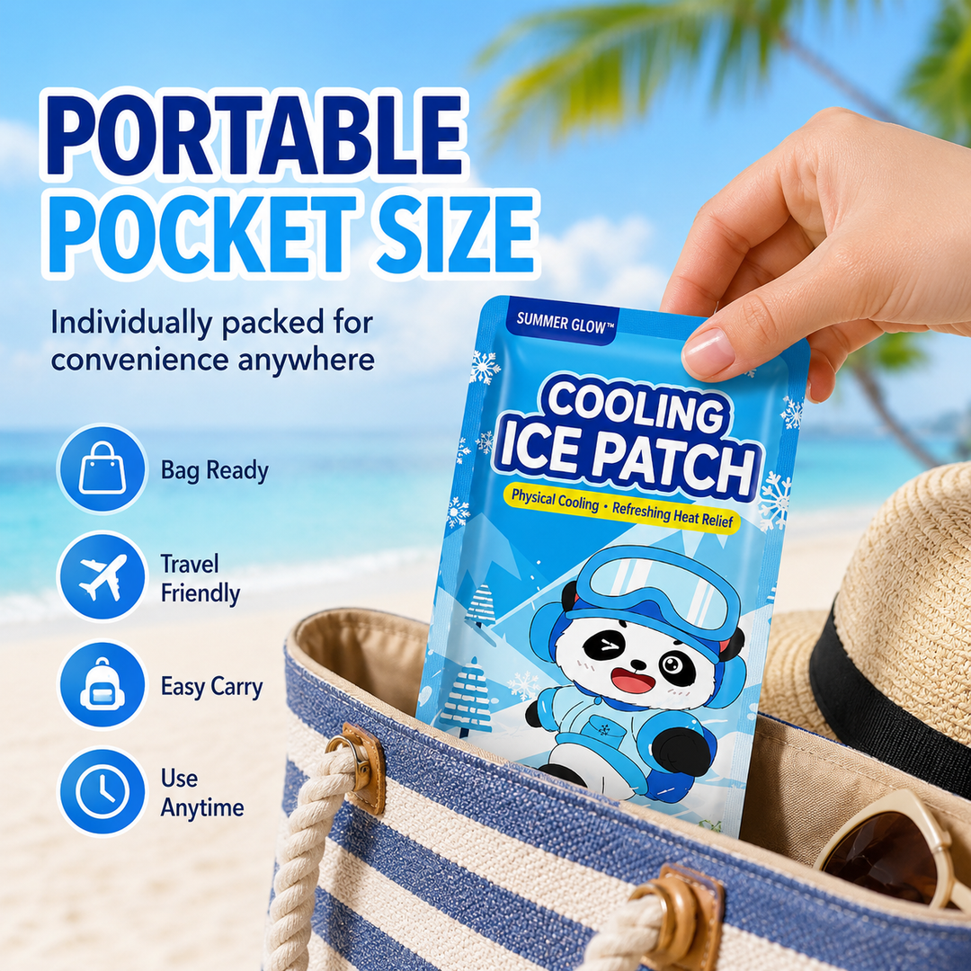Gentle Skin-Friendly Instant Cooling Relief Patches
