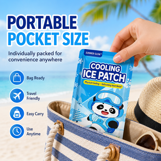 Gentle Skin-Friendly Instant Cooling Relief Patches