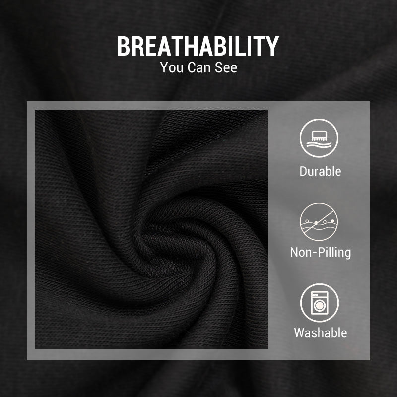 Men's High Neck Slim Fit T-Shirt - Stretchy & Breathable Fabric, Modern Style for Gym or Casual Wear