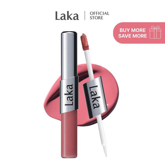 Perfect Twin Lip — Dual-Ended Liquid Lipstick with Velvet Matte Color and Glossy Shine