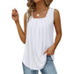 🔥Last Day Special Price-50% Off💜Square Neck Sleeveless Tank Top
