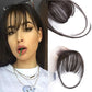 🎀Last Day 60% OFF🎀Clip In Bangs 100% Human Hair Extensions Air Bangs