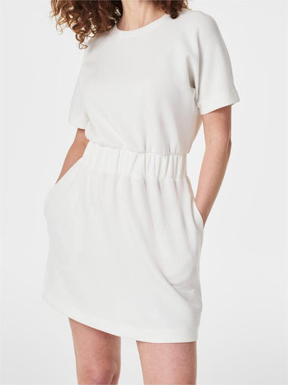 Casual Elastic-Waist T-Shirt Dress👗