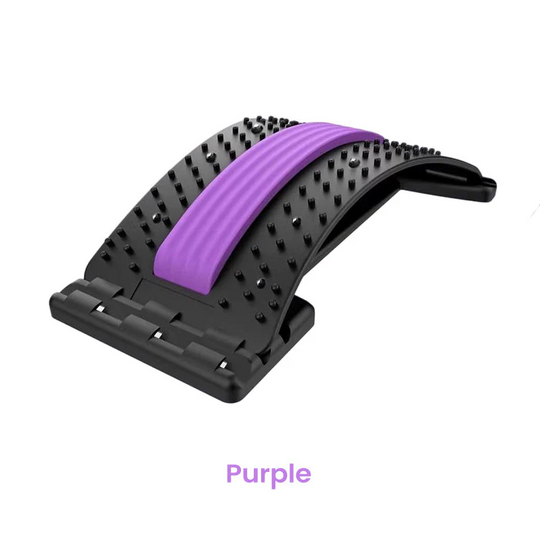 🧲 50% OFF NOW! 🔥 Magnetic Lumbar Stretcher – Acupressure Massage, Portable Design & Relieves Back Pain 🧘‍♂️✨