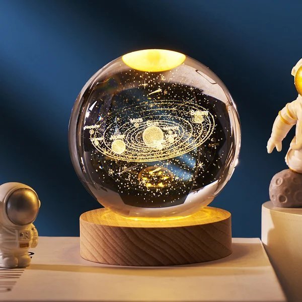 🎁Hot Sale 50%🎁 OFF Free shipping⏳3D Planet Crystal Ball