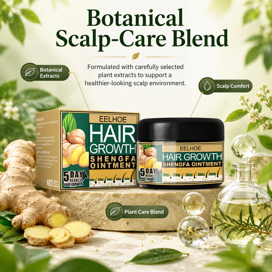 Botanical Scalp Care Balm for Fuller-Looking Hair