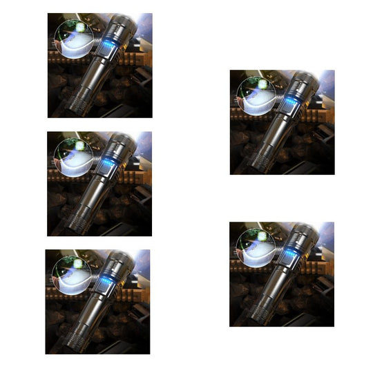 Super Strong Light Zoomable Flashlight
